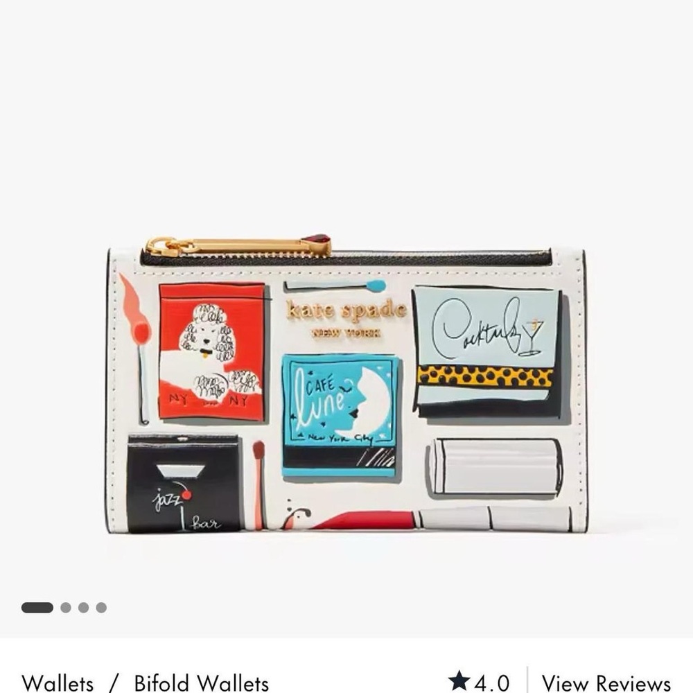 Kate Spade Morgan Matchbook Bifold Wallet